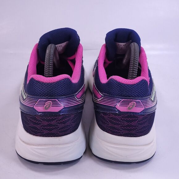 Asics Gel-Contend 3 Athletic Training Shoe Womens Size 8 T5F9Q Blue Pink White - Picture 3 of 9